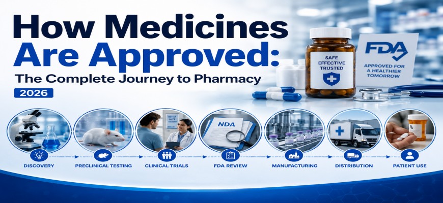 How Medicines Are Approved: The Complete Journey to Pharmacy (2026)